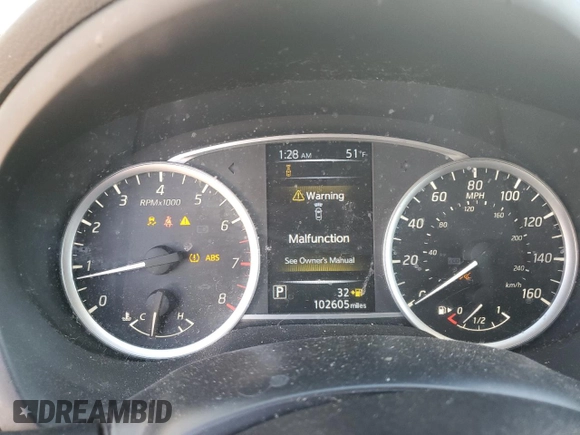 2018 Nissan Sentra S with VIN 3N1AB7AP6JY277121, listed as a Copart auction lot 45637115 with 102,605 mi miles and Salvage Title. Bid and sale history available at carsss.com. Image 9.