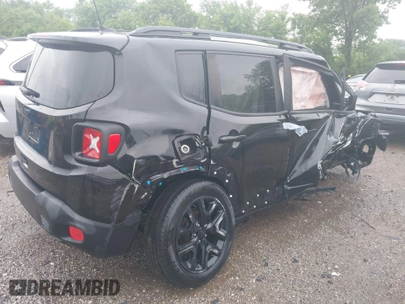 2018 Jeep Renegade Latitude with VIN ZACCJABB7JPH23418, listed as a IAAI auction lot 42310865 with 70,000 mi miles and . Bid and sale history available at DreamBid. Image 4.
