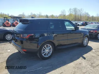 2022 Land Rover Range Rover Sport SE with VIN SALWG2SUXNA203358, listed as a Copart auction lot 54709415 with 44,040 mi miles and Salvage title. Bid and sale history available at DreamBid. Image 3.