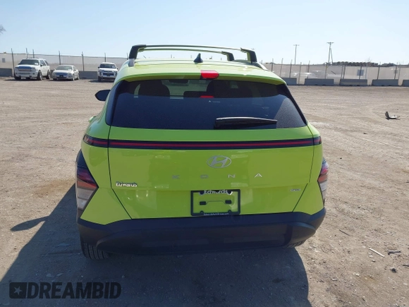 2024 Hyundai Kona SEL with VIN KM8HBCABXRU156403, listed as a IAAI auction lot 41978919 with 4,203 mi miles. Bid and sale history available at carsss.com. Image 16.