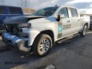 2022 Chevrolet Silverado 1500 LT with VIN 3GCPYJEKXNG198709, listed as a Copart auction lot 84220544 with 64,856 mi miles and Salvage Title. Bid and sale history available at DreamBid. Image 1.