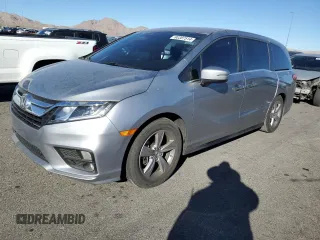 2019 Honda Odyssey EX z VIN 5FNRL6H55KB131818, wystawiony jako Copart lot #80387514 z przebiegiem 61 264 mil mil oraz Szkoda całkowita • Salvage title. Historia ofert i sprzedaży dostępna na DreamBid. Obrazek 1.