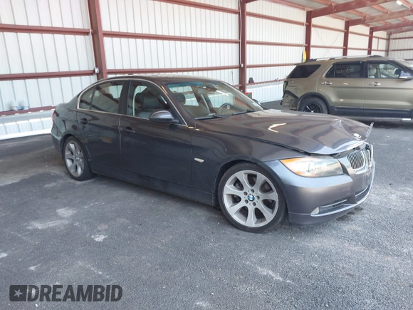 2006 BMW 3 Series 330i with VIN WBAVB33526KR73321, listed as a IAAI auction lot 42569889 with 104,466 mi miles and . Bid and sale history available at DreamBid. Image 1.