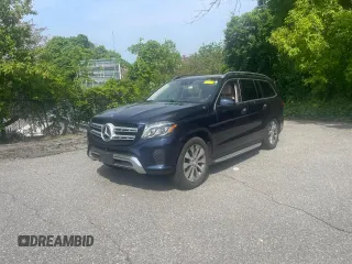 2017 Mercedes-Benz GLS 450 with VIN 4JGDF6EE9HA762462, listed as a Copart auction lot 56055984 with 126,673 mi miles and . Bid and sale history available at DreamBid. Image 2.