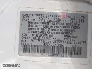 2015 Nissan Sentra S with VIN 3N1AB7AP7FY311090, listed as a IAAI auction lot 41828958 with 78,000 mi miles. Bid and sale history available at carsss.com. Image 9.