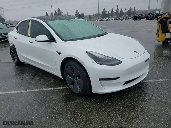 2023 Tesla Model 3 with VIN 5YJ3E1EA7PF591929, listed as a Copart auction lot 44565365 with 29,617 mi miles and Salvage Title. Bid and sale history available at carsss.com. Image 11.