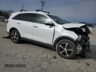 2017 Kia Sorento EX with VIN 5XYPHDA58HG249452, listed as a Copart auction lot 48402245 with Not Provided miles and Salvage Title. Bid and sale history available at DreamBid. Image 4.
