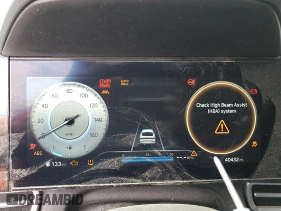 2023 Hyundai Elantra SEL with VIN KMHLS4AG2PU573703, listed as a Copart auction lot 49816645 with 40,432 mi miles and Salvage title. Bid and sale history available at DreamBid. Image 9.