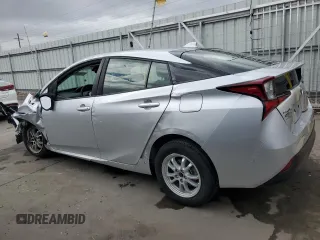 2022 Toyota Prius L Eco with VIN JTDKAMFU9N3160987, listed as a Copart auction lot 47665885 with 154,509 mi miles and Salvage Title. Bid and sale history available at DreamBid. Image 2.