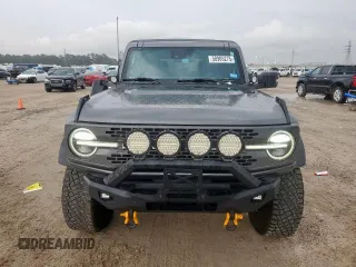 2022 Ford Bronco with VIN 1FMEE5DP7NLB74287, listed as a Copart auction lot 58905275 with 17,326 mi miles and Salvage title. Bid and sale history available at DreamBid. Image 5.