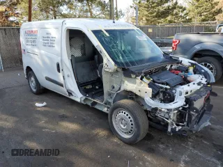 2022 Ram ProMaster City Wagon with VIN ZFBHRFAB0N6W63572, listed as a Copart auction lot 86903314 with 29,601 mi miles and Salvage Title. Bid and sale history available at carsss.com. Image 4.