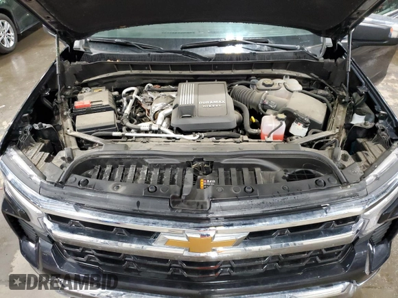 2024 Chevrolet Silverado 1500 LT with VIN 1GCUDDE8XRZ111594, listed as a Copart auction lot 50415335 with 17,998 mi miles and Salvage Title. Bid and sale history available at carsss.com. Image 12.