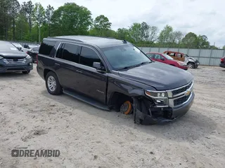 2018 Chevrolet Tahoe LT with VIN 1GNSKBKCXJR103730, listed as a IAAI auction lot 42125208 with 212,360 mi miles and . Bid and sale history available at DreamBid. Image 1.