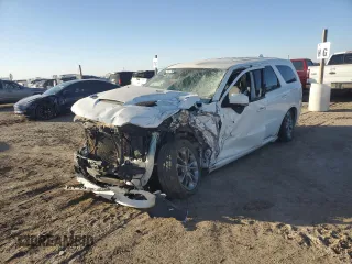 2019 Dodge Durango R/T with VIN 1C4SDHCT1KC645291, listed as a Copart auction lot 43971825 with 44,310 mi miles and Salvage title. Bid and sale history available at DreamBid. Image 1.