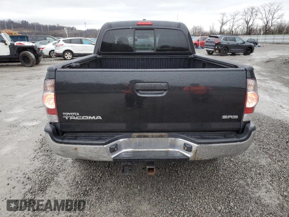 2010 Toyota Tacoma with VIN 5TEUX4EN2AZ726629, listed as a Copart auction lot 85171204 with 123,537 mi miles and Salvage Title. Bid and sale history available at carsss.com. Image 6.