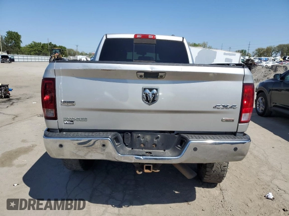 2012 Ram 2500 Laramie z VIN 3C6UD5FL7CG281418, wystawiony jako Copart lot #56425245 z przebiegiem 146 938 mil mil oraz Szkoda całkowita • Salvage title. Historia ofert i sprzedaży dostępna na DreamBid. Obrazek 6.