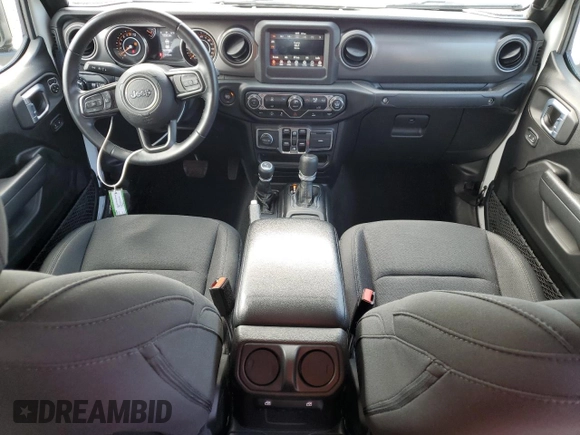 2022 Jeep Gladiator Texas Trail with VIN 1C6HJTAG6NL100369, listed as a Copart auction lot 49114495 with 37,626 mi miles and Salvage title. Bid and sale history available at DreamBid. Image 8.