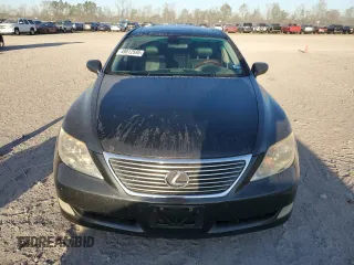 2007 Lexus LS 460 with VIN JTHBL46F075028914, listed as a Copart auction lot 49012595 with 184,573 mi miles and Salvage Title. Bid and sale history available at DreamBid. Image 5.