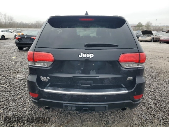 2018 Jeep Grand Cherokee High Altitude with VIN 1C4RJFCT3JC109131, listed as a Copart auction lot 43593865 with 122,485 mi miles and Salvage Title. Bid and sale history available at carsss.com. Image 6.