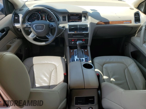 2012 Audi Q7 Premium Plus with VIN WA1LGAFE1CD007726, listed as a Copart auction lot 61665715 with 143,108 mi miles and Clean title. Bid and sale history available at DreamBid. Image 8.