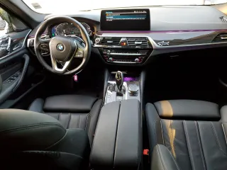 2023 BMW 5 Series 530e with VIN WBA13AG02PCN09018, listed as a Copart auction lot 85255124 with 34,015 mi miles and Clean title. Bid and sale history available at DreamBid. Image 8.