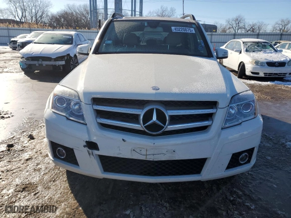 2011 Mercedes-Benz GLK-Class GLK 350 with VIN WDCGG8HBXBF614093, listed as a Copart auction lot 45220875 with 150,574 mi miles and Salvage Title. Bid and sale history available at carsss.com. Image 5.