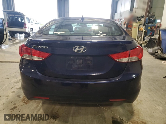 2012 Hyundai Elantra Limited z VIN 5NPDH4AE5CH137714, wystawiony jako Copart lot #55608055 z przebiegiem 88 187 mil mil oraz Szkoda całkowita • Salvage title. Historia ofert i sprzedaży dostępna na DreamBid. Obrazek 6.