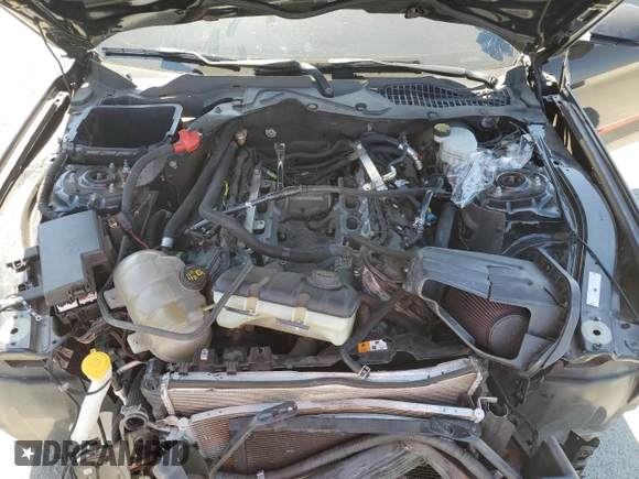 2016 Ford Mustang GT z VIN 1FA6P8CF9G5296465, wystawiony jako Copart lot #58155655 z przebiegiem 22 607 mil mil oraz Szkoda całkowita • Salvage title. Historia ofert i sprzedaży dostępna na DreamBid. Obrazek 11.