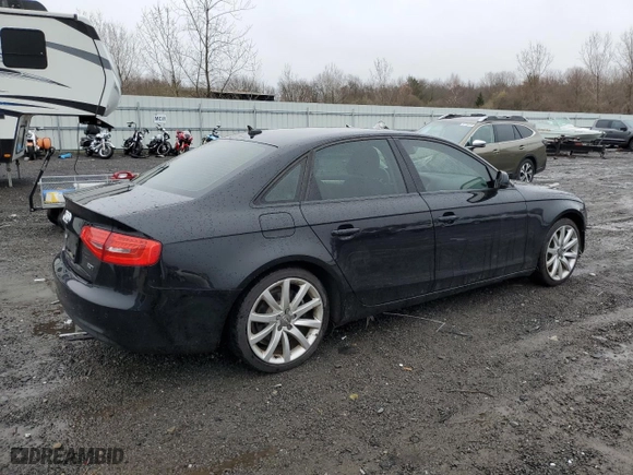 2013 Audi A4 Premium Plus with VIN WAUEFAFLXDN019821, listed as a Copart auction lot 51570375 with 131,669 mi miles and Clean Title. Bid and sale history available at carsss.com. Image 3.