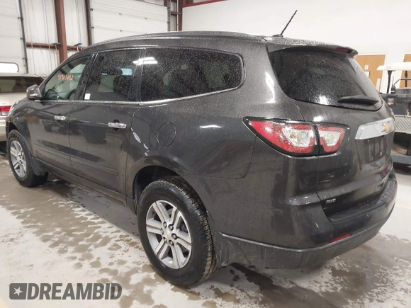 2015 Chevrolet Traverse LT with VIN 1GNKVHKD9FJ168531, listed as a IAAI auction lot 41913802 with 163,299 mi miles and . Bid and sale history available at DreamBid. Image 3.