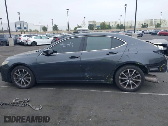 2016 Acura TLX V6 with VIN 19UUB2F35GA009159, listed as a IAAI auction lot 41972718 with 102,202 mi miles. Bid and sale history available at carsss.com. Image 15.