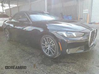 2025 BMW 4 Series 430i with VIN WBA33DB02SCT66047, listed as a Copart auction lot 45286935 with 6,291 mi miles and Clean title. Bid and sale history available at DreamBid. Image 4.