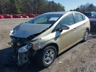 2011 Toyota Prius I with VIN JTDKN3DU1B0257714, listed as a IAAI auction lot 41520228 with 212,646 mi miles. Bid and sale history available at carsss.com. Image 18.