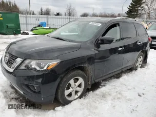 2017 Nissan Pathfinder S with VIN 5N1DR2MMXHC690751, listed as a Copart auction lot 85659354 with 278,727 mi miles and Salvage Title. Bid and sale history available at carsss.com. Image 1.