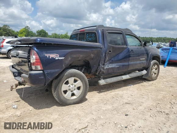 2013 Toyota Tacoma with VIN 3TMLU4EN4DM130721, listed as a Copart auction lot 55943445 with 126,566 mi miles and Salvage title. Bid and sale history available at DreamBid. Image 3.