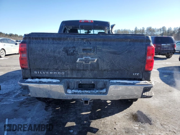 2015 Chevrolet Silverado 1500 LTZ with VIN 1GCVKSEC8FZ322310, listed as a Copart auction lot 44037115 with 97,774 mi miles and Salvage Title. Bid and sale history available at carsss.com. Image 6.