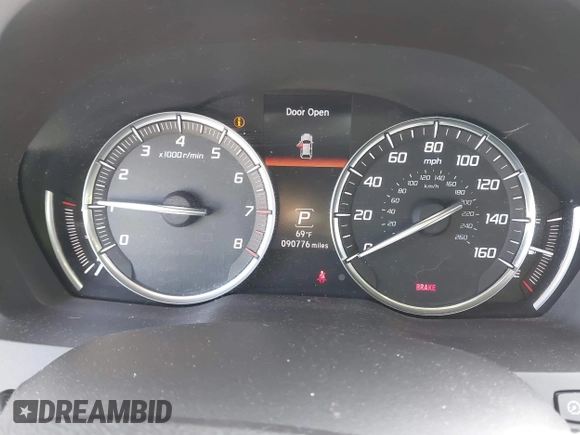 2015 Acura MDX with VIN 5FRYD4H23FB014665, listed as a IAAI auction lot 42146423 with 90,776 mi miles and . Bid and sale history available at DreamBid. Image 7.