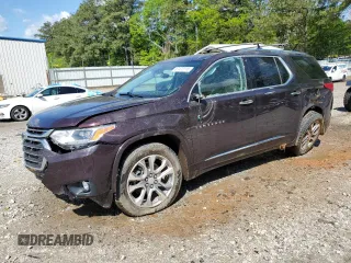 2020 Chevrolet Traverse Premier with VIN 1GNEVKKW5LJ189237, listed as a Copart auction lot 52422115 with 70,210 mi miles and Salvage title. Bid and sale history available at DreamBid. Image 1.