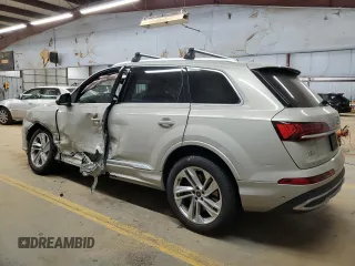 2021 Audi Q7 Premium Plus with VIN WA1LJAF72MD038939, listed as a Copart auction lot 85394184 with 61,947 mi miles and Salvage title. Bid and sale history available at DreamBid. Image 2.
