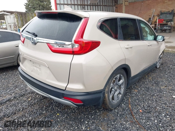 2019 Honda CR-V EX-L with VIN 2HKRW1H8XKH503630, listed as a IAAI auction lot 42479853 with 126,543 mi miles and . Bid and sale history available at DreamBid. Image 4.