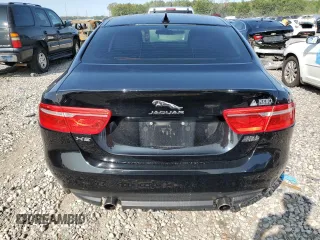 2017 Jaguar XE 35t Prestige with VIN SAJAK4BV4HCP15471, listed as a Copart auction lot 69994984 with 56,356 mi miles and Salvage Title. Bid and sale history available at carsss.com. Image 6.