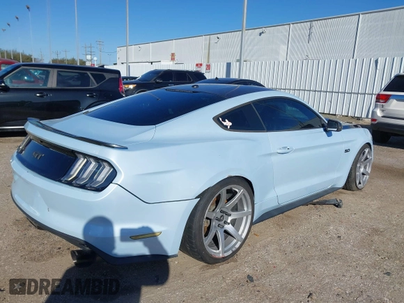 2015 Ford Mustang GT with VIN 1FA6P8CF1F5399913, listed as a IAAI auction lot 41687847 with 103,587 mi miles and . Bid and sale history available at DreamBid. Image 4.