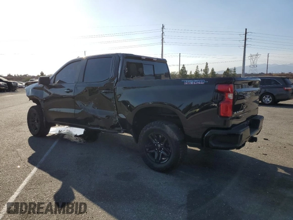 2023 Chevrolet Silverado 1500 LT Trail Boss with VIN 3GCUDFED8PG364449, listed as a Copart auction lot 71685704 with 13,637 mi miles and Salvage Title. Bid and sale history available at DreamBid. Image 2.