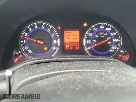 2007 Infiniti G35 Journey with VIN JNKBV61E97M719370, listed as a Copart auction lot 73510274 with 332,036 mi miles and Clean Title. Bid and sale history available at DreamBid. Image 9.