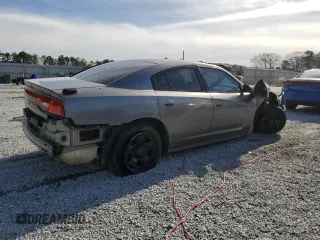 2011 Dodge Charger Police with VIN 2B3CL1CT8BH587791, listed as a Copart auction lot 45795375 with Not Provided miles and Salvage Title. Bid and sale history available at carsss.com. Image 3.