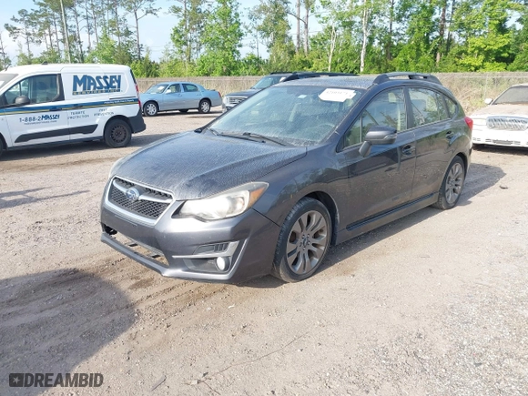 2016 Subaru Impreza Wagon 2.0i Sport Premium with VIN JF1GPAP64G8322491, listed as a IAAI auction lot 42103171 with 152,907 mi miles. Bid and sale history available at carsss.com. Image 2.