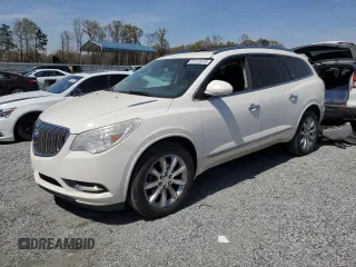 2014 Buick Enclave Premium with VIN 5GAKRCKD1EJ267506, listed as a Copart auction lot 51112475 with 172,455 mi miles and Salvage Title. Bid and sale history available at carsss.com. Image 1.