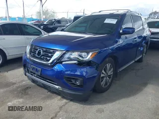 2020 Nissan Pathfinder S with VIN 5N1DR2AN0LC643623, listed as a IAAI auction lot 41798162 with 110,517 mi miles. Bid and sale history available at carsss.com. Image 17.