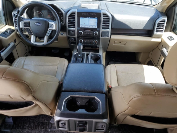 2016 Ford F-150 XLT with VIN 1FTEW1EF2GFD48946, listed as a Copart auction lot 58055625 with 210,368 mi miles and Salvage title. Bid and sale history available at DreamBid. Image 8.