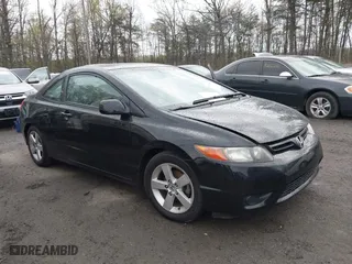 2007 Honda Civic Cpe EX with VIN 2HGFG128X7H551414, listed as a IAAI auction lot 42012380 with 87,731 mi miles. Bid and sale history available at carsss.com. Image 1.